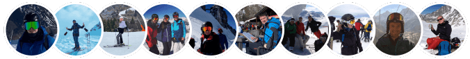 User profile pictures that have submitted their reviews