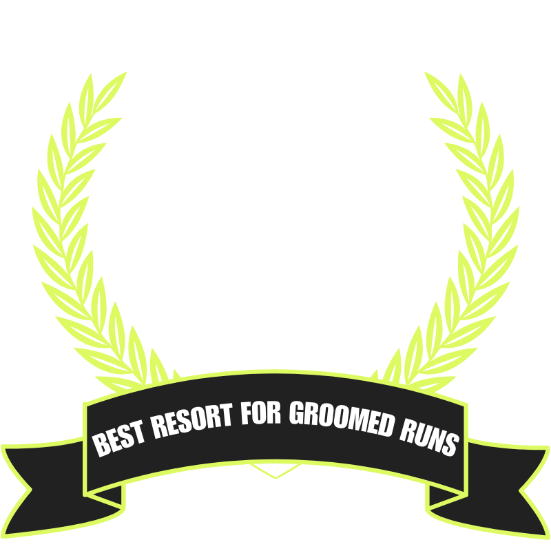 icon for Groomed Runs ski resort awards