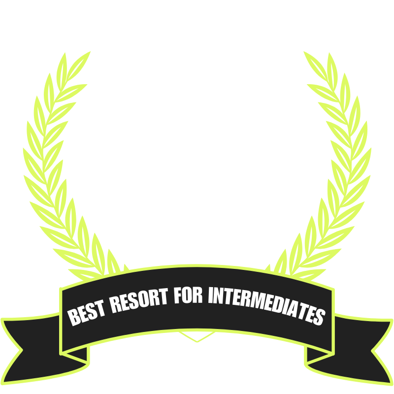 icon for Intermediate Skiers ski resort awards