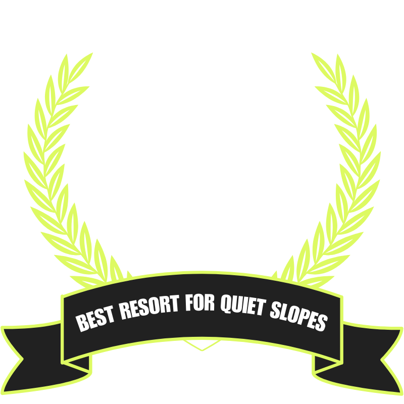 icon for Quiet Slopes ski resort awards