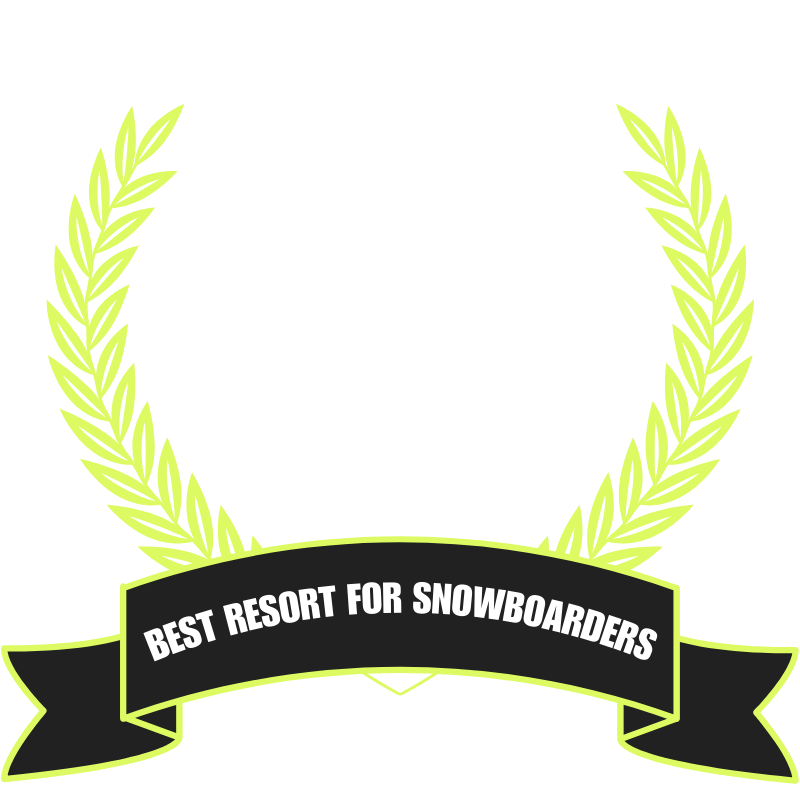 icon for Snowboarders ski resort awards